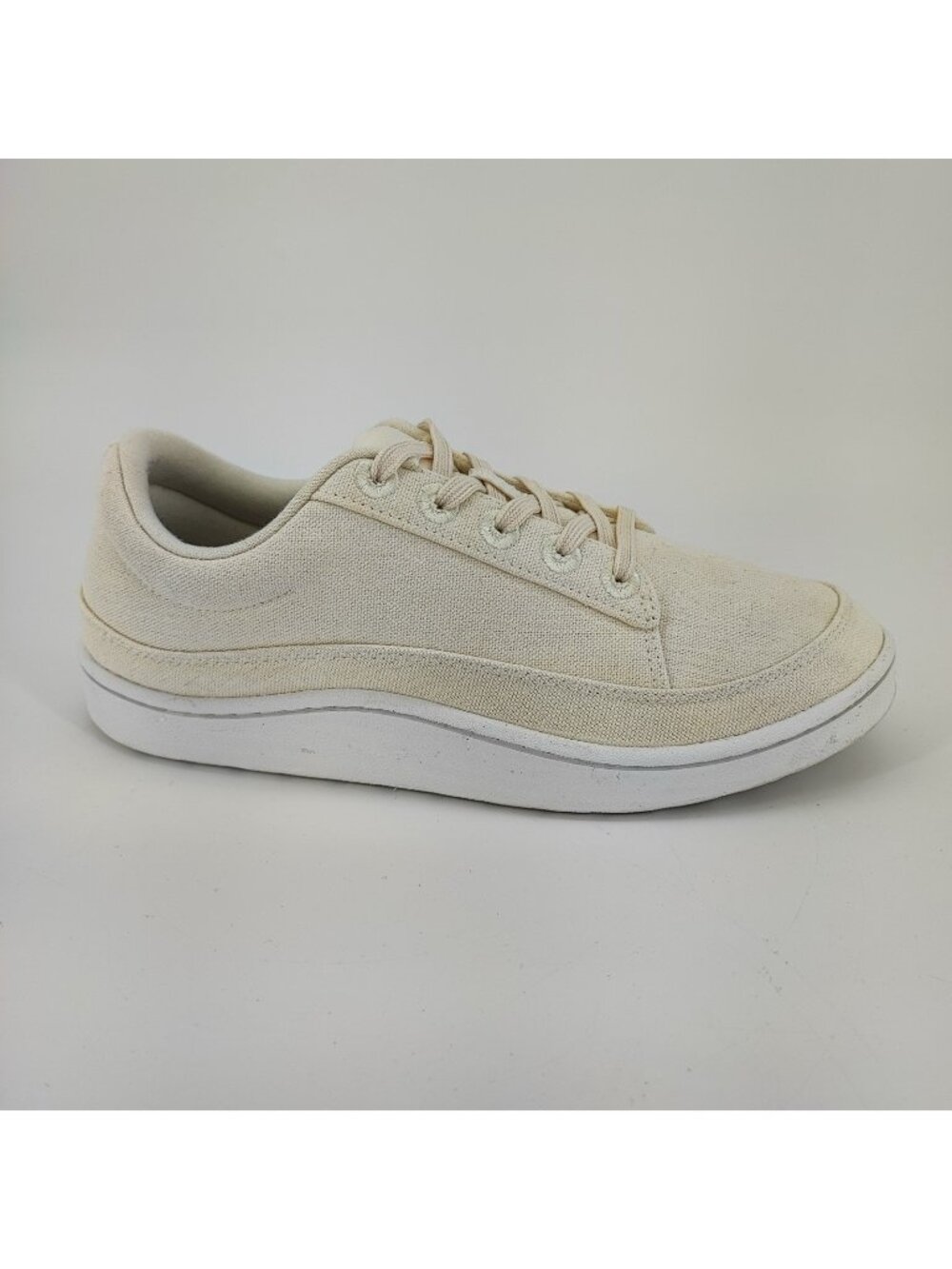 Allbirds Canvas Pacer Women’s 8 US Sneakers Natural White Sustainable 4500002492